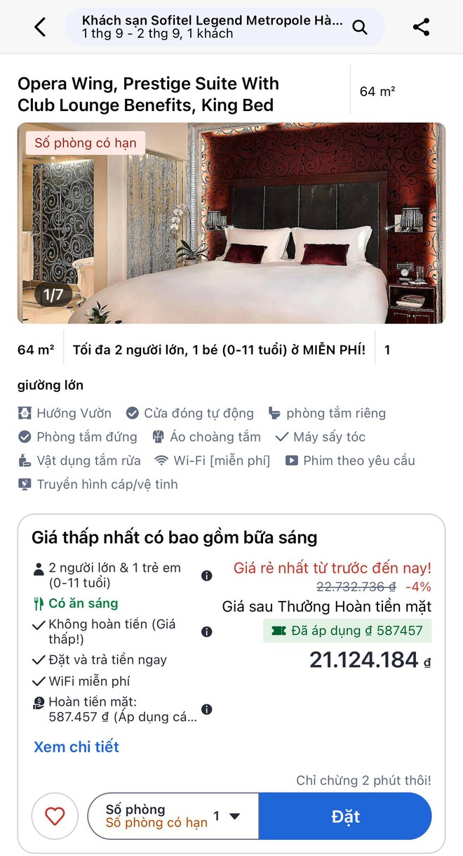 Hà Nội vẫn còn phòng giá 30-100 triệu/đêm nếu bạn muốn đặt khách sạn xem diễu binh, nhanh tay còn kịp!- Ảnh 5.