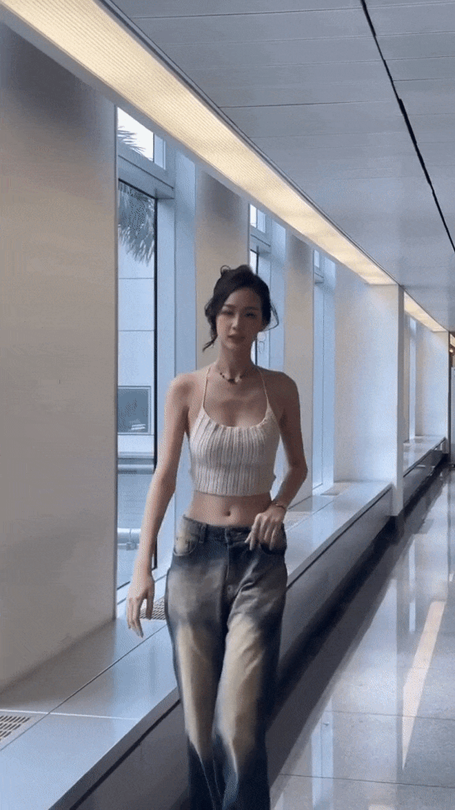 Mỹ nữ 1m86 khi đứng cạnh người thường là thấy hào quang tỏa sáng- Ảnh 2.