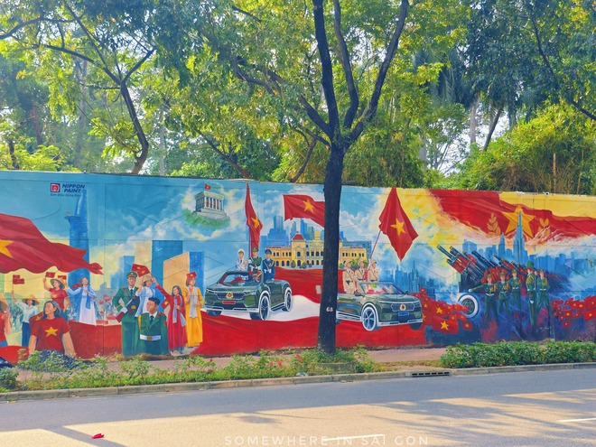Trước thềm 2/9, bức tranh diễu binh dài 300m tại TP.HCM khiến ai đi ngang cũng phải bồi hồi, xúc động- Ảnh 4.