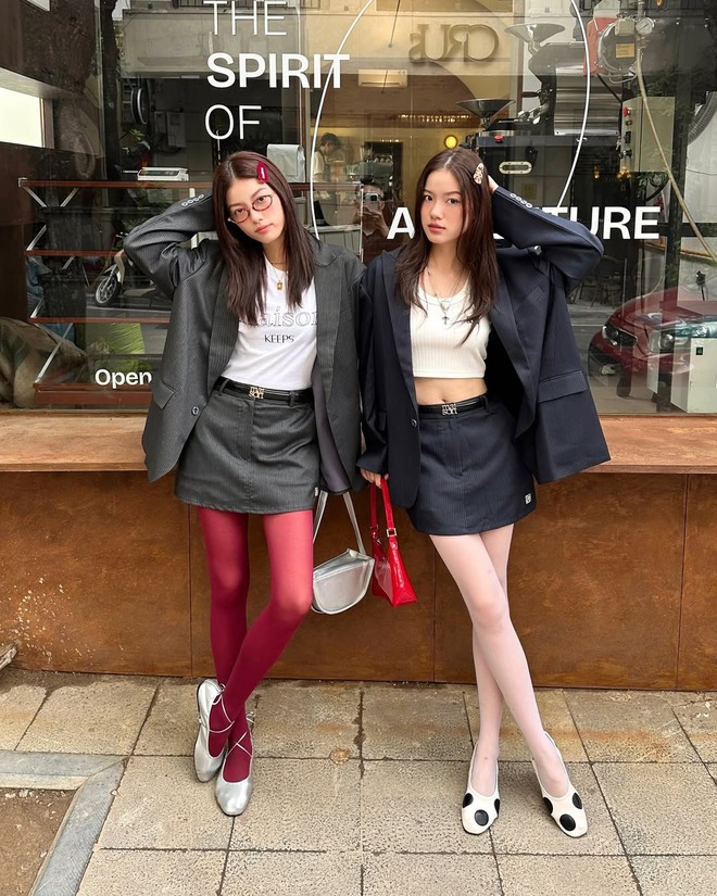 Cặp song sinh Việt sở hữu nhan sắc như "báu vật trần gian", style đời thường xinh điên đảo 0 điểm chê- Ảnh 8.