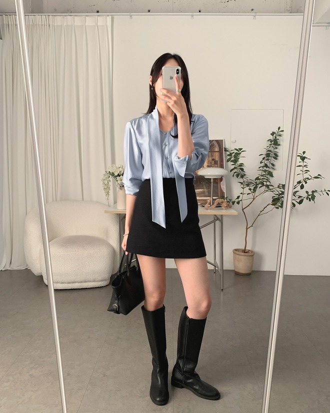 4 mẫu áo mùa thu "0 điểm" để phối cùng chân váy- Ảnh 1.