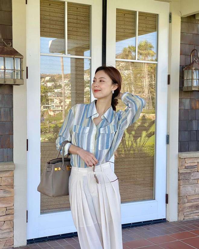 Áo sơ mi mùa thu năm nay quá đẹp, chị em sẽ muốn sắm 4 kiểu siêu sang và hack tuổi- Ảnh 2.