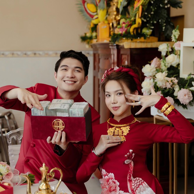 Rich kid "mạnh nhất" miền Tây cưới lại lần 2 với cùng 1 chú rể: Xa hoa trong từng chi tiết- Ảnh 15.