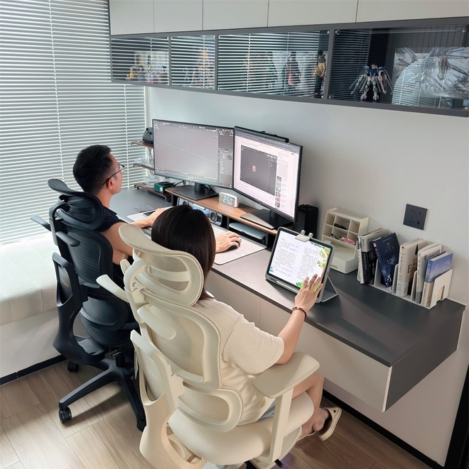Cặp vợ chồng cải tạo phòng trống thành không gian sống chill, dân tình tấm tắc khen đẹp và thiết thực- Ảnh 7.