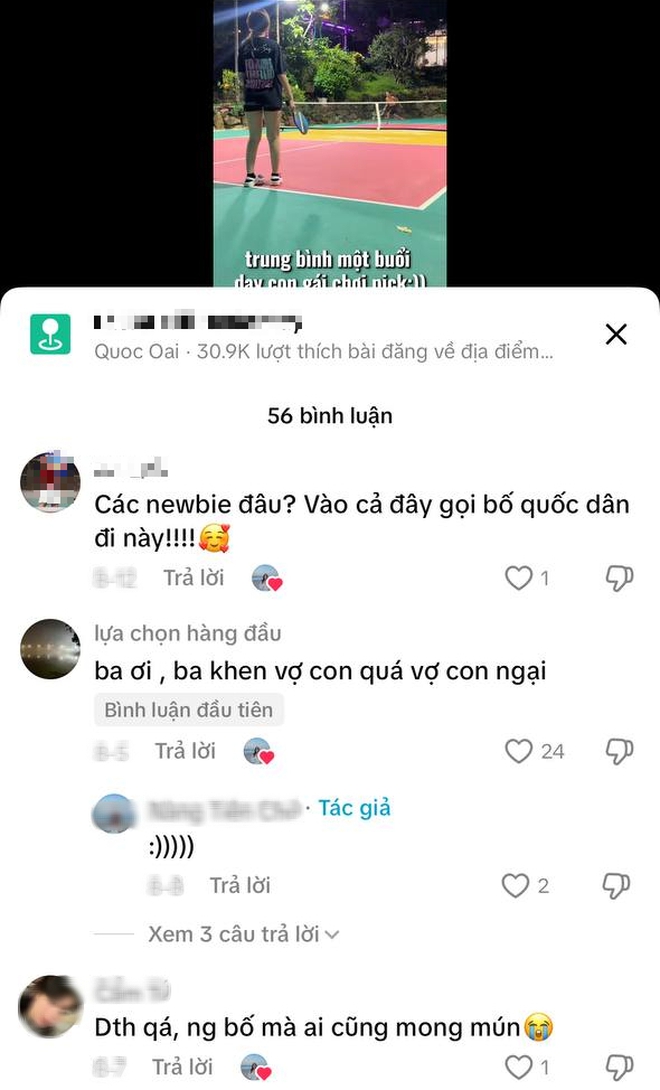 Viral video bố dạy con gái chơi pickleball, nói gì mà hội newbie nghe xong "chỉ biết ước": 10 điểm tinh tế!- Ảnh 2.
