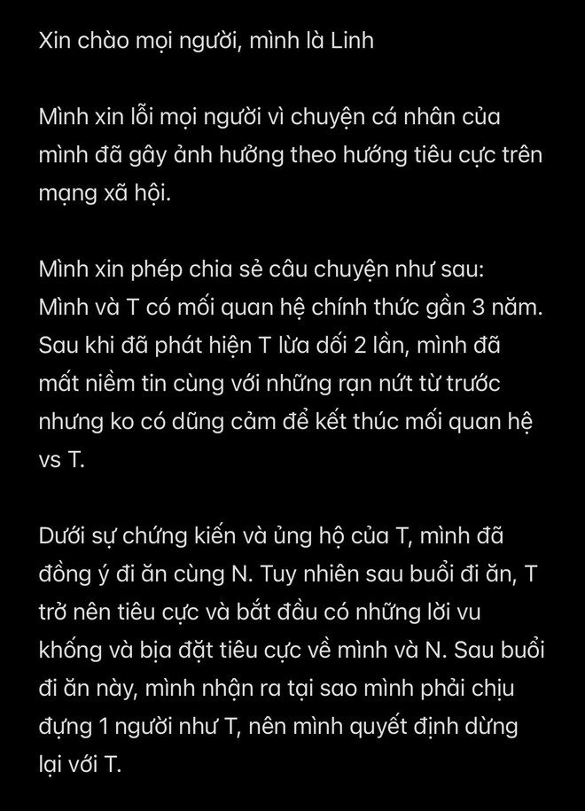 Hot girl Diệp Phương Linh tố ngược người yêu cũ “cắm sừng”, bị quấy rối sau khi chia tay- Ảnh 2.