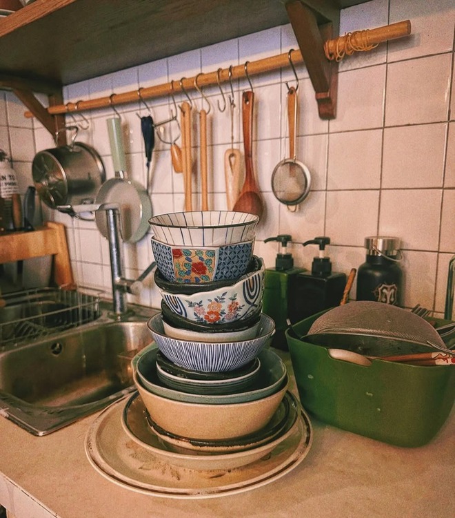 Hóa ra đây là tổ ấm của Jun Phạm: Rộng 75m², góc nào cũng ấm áp, chữa lành như đang sống trong Anime!- Ảnh 11.