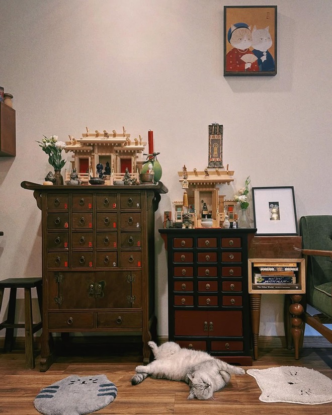 Hóa ra đây là tổ ấm của Jun Phạm: Rộng 75m², góc nào cũng ấm áp, chữa lành như đang sống trong Anime!- Ảnh 4.
