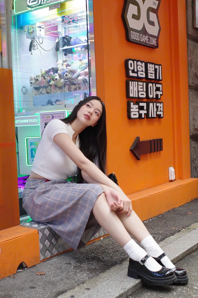 "Luỵ" Thanh Thuỷ ở Seoul, lên đồ như nữ chính phim Hàn năm 2000- Ảnh 7.