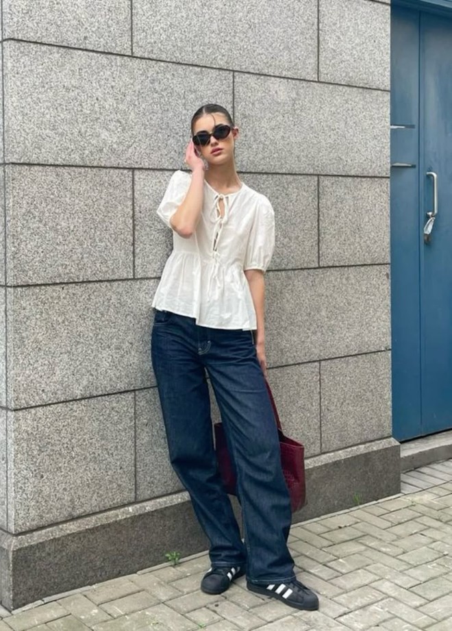 Nói thật: Tủ đồ mùa thu thiếu denim là lỗi lớn, dễ bị chê không sành điệu!- Ảnh 14.