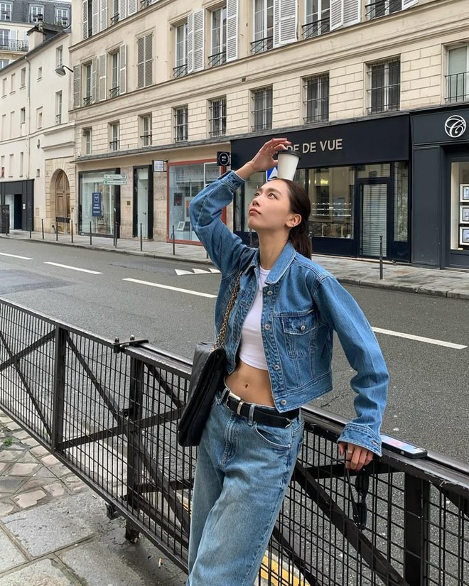 Nói thật: Tủ đồ mùa thu thiếu denim là lỗi lớn, dễ bị chê không sành điệu!- Ảnh 9.