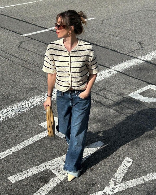 Nói thật: Tủ đồ mùa thu thiếu denim là lỗi lớn, dễ bị chê không sành điệu!- Ảnh 27.