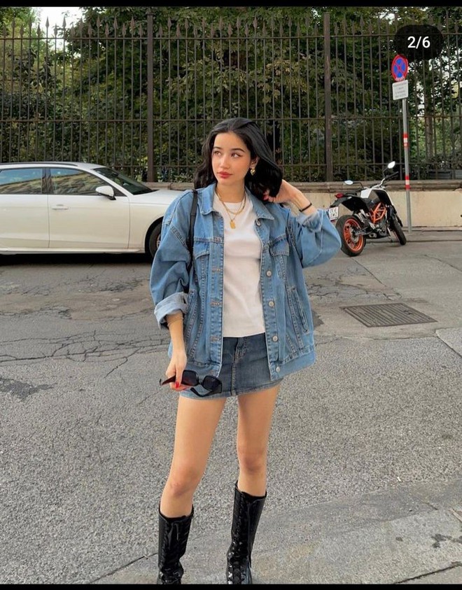 Nói thật: Tủ đồ mùa thu thiếu denim là lỗi lớn, dễ bị chê không sành điệu!- Ảnh 8.