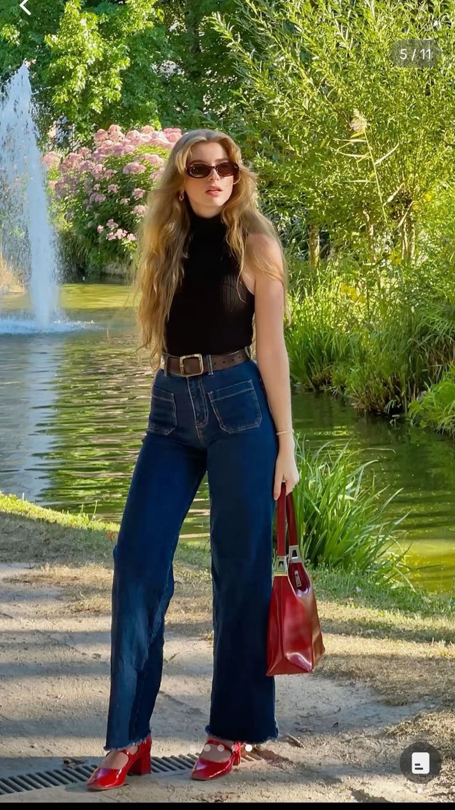 Nói thật: Tủ đồ mùa thu thiếu denim là lỗi lớn, dễ bị chê không sành điệu!- Ảnh 19.