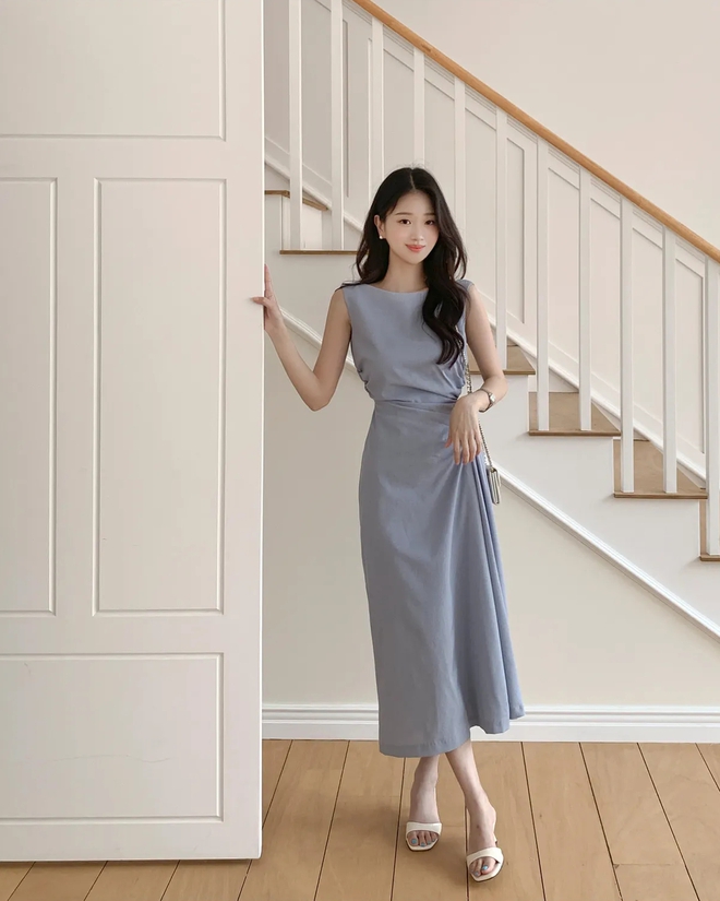 5 mẫu váy tôn dáng đỉnh của đỉnh, ai mặc cũng đẹp- Ảnh 8.