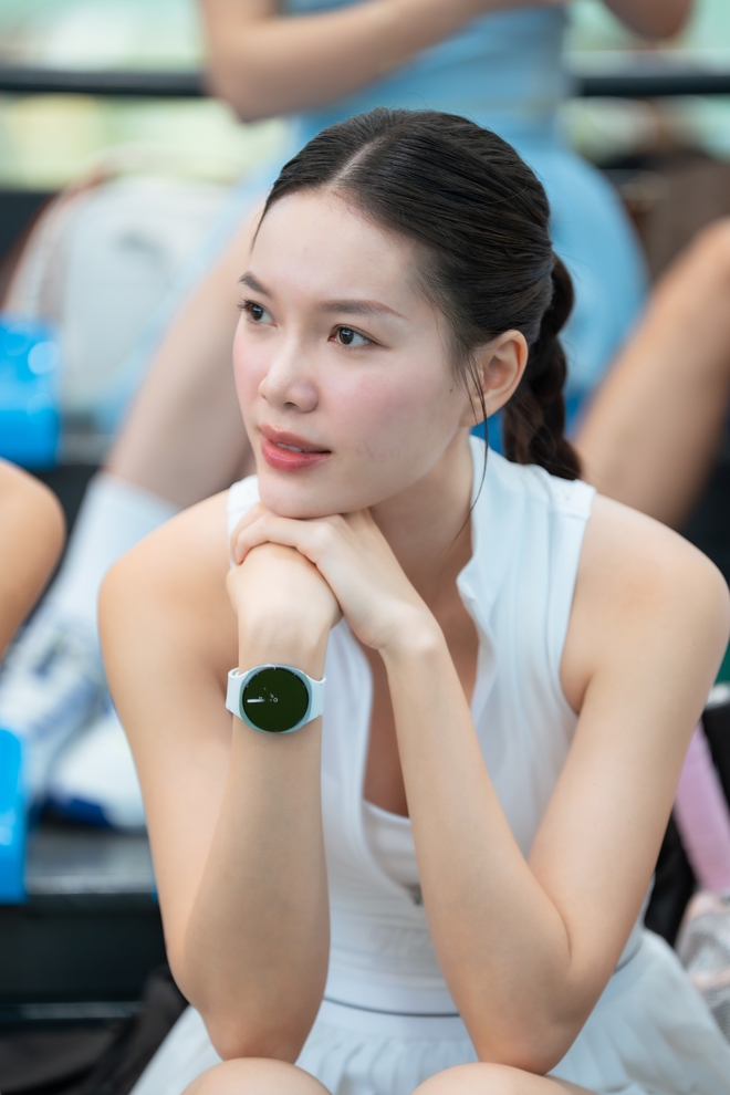 Gái xinh miền Tây Trân Phạm lăn xả, Emma Lê nhìn là “dính” luôn: Loạt khoảnh khắc đắt giá tại Fancy Pickleball #withGalaxy- Ảnh 1.