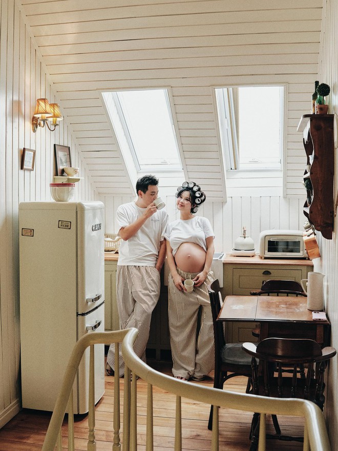 Hàn Hằng "phiên bản chưa từng thấy" trong ngày con gái đầy tháng- Ảnh 8.