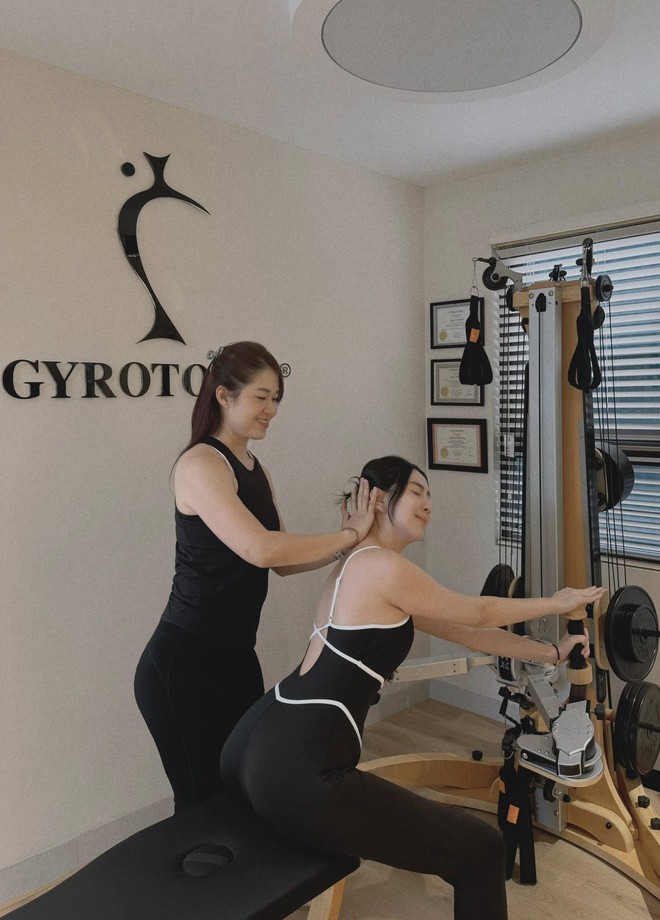 MC Mai Ngọc cực chăm tập môn này lấy lại vóc dáng sau sinh, body căng đét như chưa từng sinh nở!- Ảnh 2. MC Mai Ngọc cực chăm tập môn này lấy lại vóc dáng sau sinh, body căng đét như chưa từng sinh nở!- Ảnh 2.