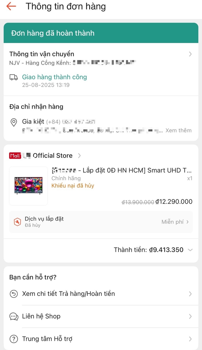 Mua tivi trên sàn TMĐT, mở ra thấy nát bươm: Chính chủ kêu oan, dân mạng bất lực bảo "trùng sinh mới cứu nổi"!- Ảnh 4.