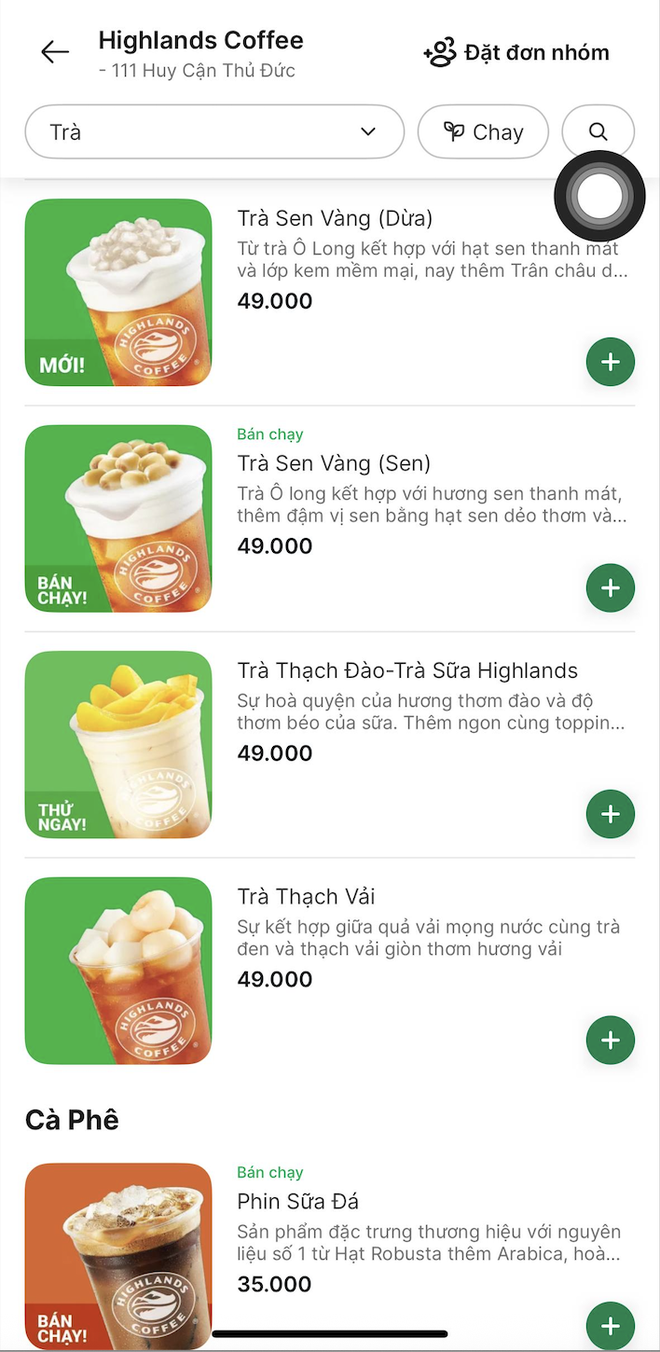 Tình hình loạt chi nhánh Highlands sau thông báo "đã ngưng phục vụ" một số món- Ảnh 3.