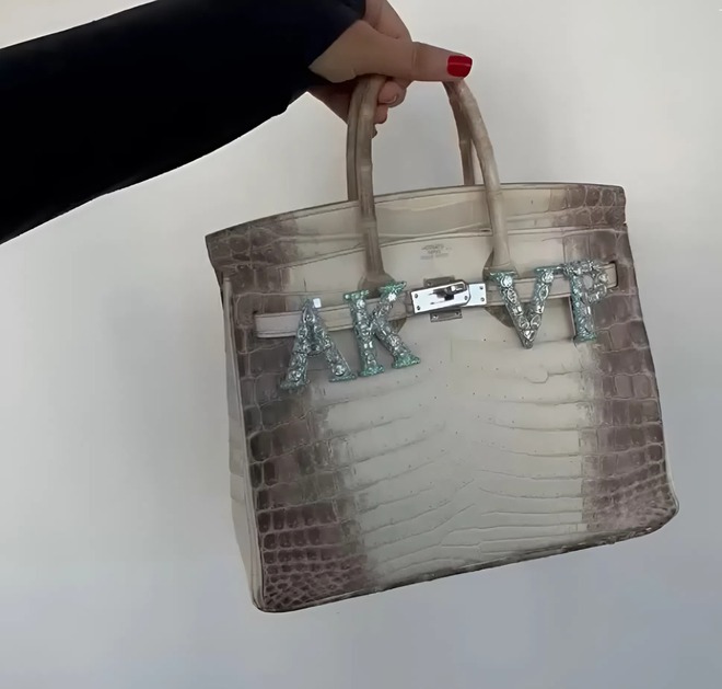 Túi Hermès da cá sấu của người phụ nữ giàu nhất châu Á gắn vật thể lạ- Ảnh 2.