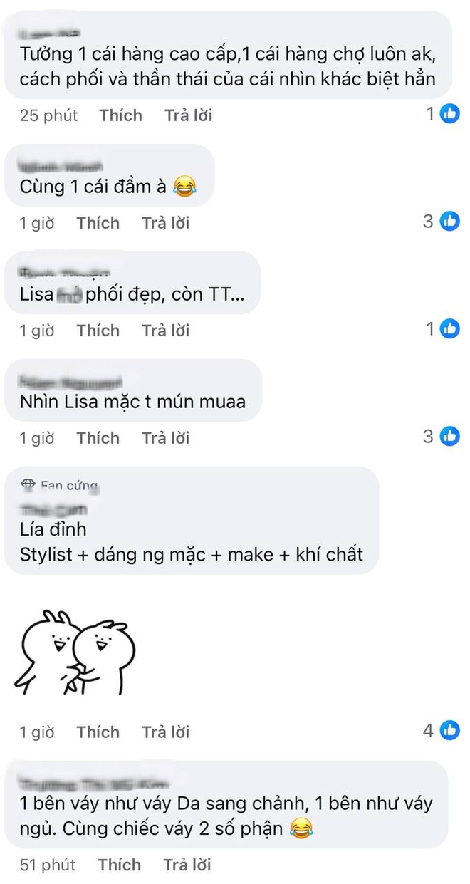 1 chiếc váy 2 số phận: Lisa trông sang còn Tống Thiến lạ lắm!- Ảnh 7.