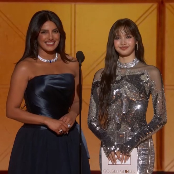 "Ống kính hủy diệt" Getty Images bóc trần nhan sắc thật của Lisa (BLACKPINK) tại siêu sự kiện Quả Cầu Vàng 2026- Ảnh 10.