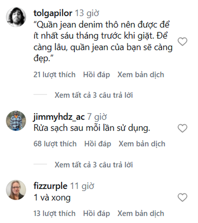 “Trùm" đồ jeans Levi's khuyên người dùng mặc đủ 10 lần rồi hẵng giặt- Ảnh 8.