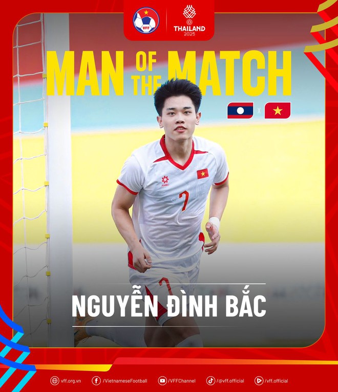 Đình Bắc hái "cả rổ" danh hiệu MVP: Từ SEA Games đến U23 châu Á, đẳng cấp số 2 không ai dám nhận số 1!- Ảnh 5.