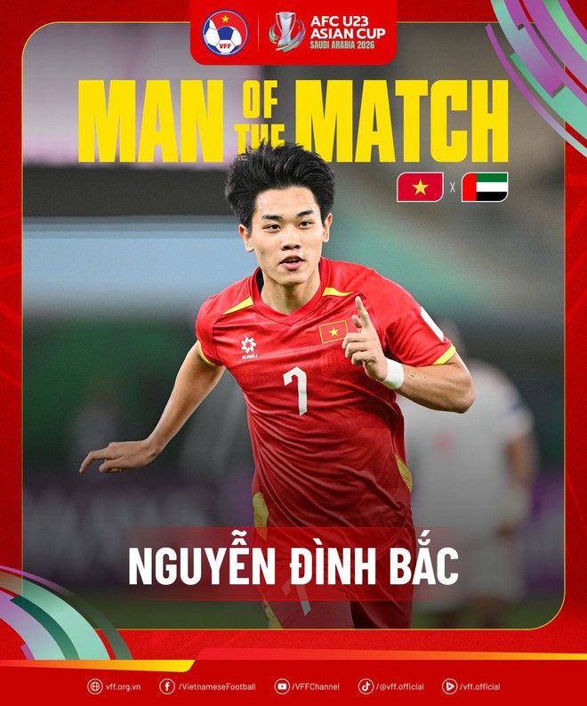 Đình Bắc hái "cả rổ" danh hiệu MVP: Từ SEA Games đến U23 châu Á, đẳng cấp số 2 không ai dám nhận số 1!- Ảnh 1.