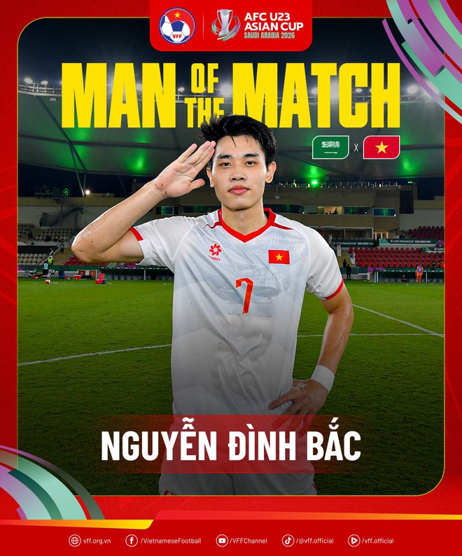 Đình Bắc hái "cả rổ" danh hiệu MVP: Từ SEA Games đến U23 châu Á, đẳng cấp số 2 không ai dám nhận số 1!- Ảnh 2.