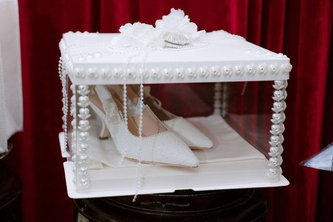 Triệu người lần đầu thấy cô gái Việt lấy chồng Mông Cổ: 12 tráp ăn hỏi, sinh lễ có giày hiệu, tiền, vàng- Ảnh 9.