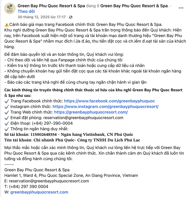 Phú Quốc phát thông báo khẩn đến du khách đặt phòng khách sạn- Ảnh 2.