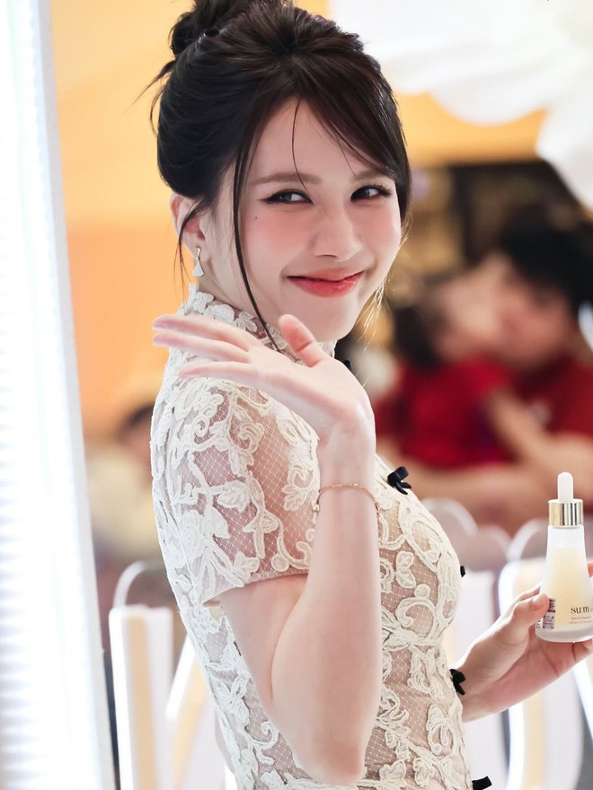 Visual gây sốt của Thiều Bảo Trâm khiến dân tình gọi tên một người đẹp khác- Ảnh 8.