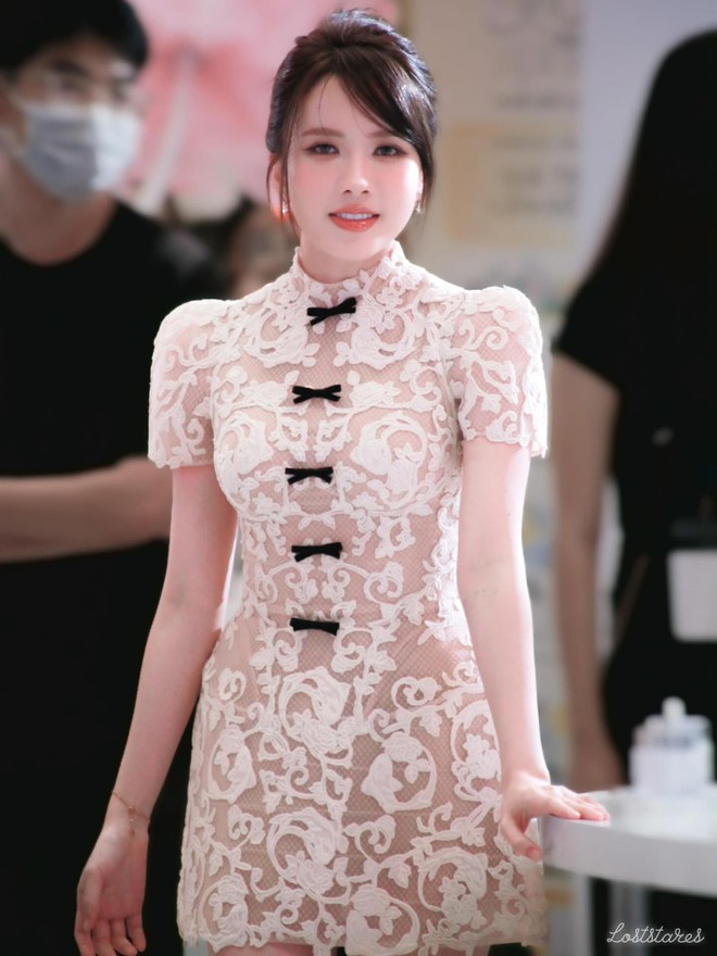 Visual gây sốt của Thiều Bảo Trâm khiến dân tình gọi tên một người đẹp khác- Ảnh 11.