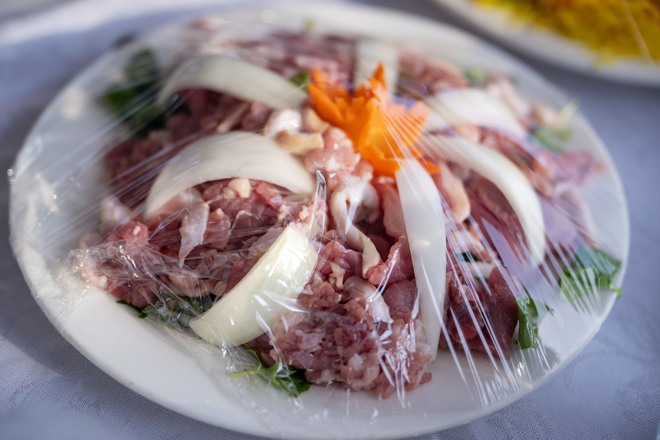 180 mâm cỗ nhà Đình Bắc hôm nay- Ảnh 13. 180 mâm cỗ nhà Đình Bắc hôm nay- Ảnh 13.