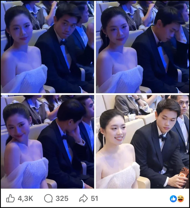 Ánh mắt của Đình Bắc viral, Á hậu Châu Anh vội livestream đính chính- Ảnh 1.