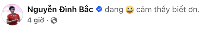 Đình Bắc "lụm" giải châu Á mỏi tay, netizen khen đáng yêu vô đối vì cách bày tỏ cảm xúc đậm dấu ấn "Bắc Còi"- Ảnh 10.