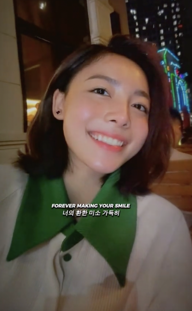 Hotgirl bắn súng Phí Thanh Thảo tung ảnh thơ ấu, "bảo chứng" nhan sắc xinh từ nhỏ, chỉ sửa 1 điểm đủ "nâng tầm visual"- Ảnh 2.