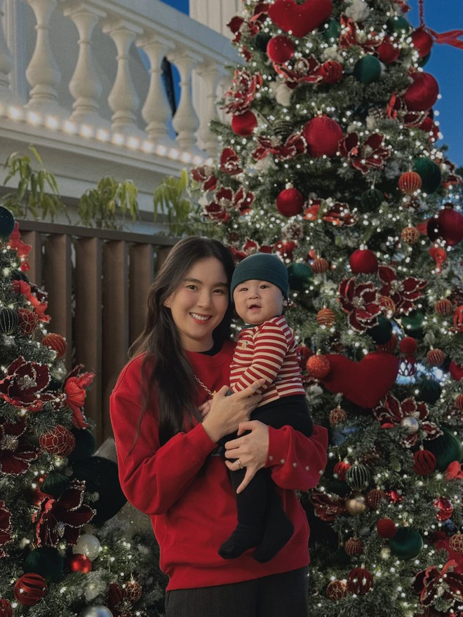 Bé Panda - quý tử nhà MC Mai Ngọc: Chú bé siêu trộm vía, cứng cáp và bụ bẫm với đôi mắt biết cười- Ảnh 7.