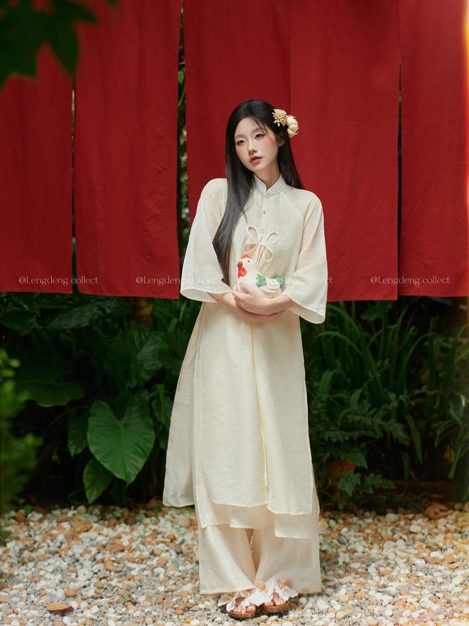 Bỏ tiền cho 5 brand áo dài này không luyến tiếc: Diện lên sang cả con người, 10 điểm không có nhưng!- Ảnh 27.