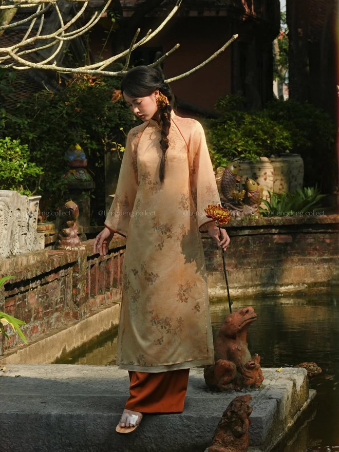 Bỏ tiền cho 5 brand áo dài này không luyến tiếc: Diện lên sang cả con người, 10 điểm không có nhưng!- Ảnh 28.