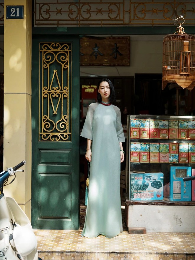 Bỏ tiền cho 5 brand áo dài này không luyến tiếc: Diện lên sang cả con người, 10 điểm không có nhưng!- Ảnh 8.