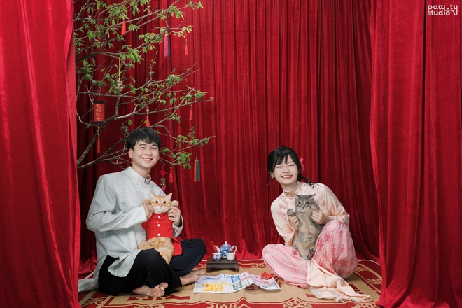 Dẫn thú cưng đến studio chuyên nghiệp, chụp ảnh chân dung ăn Tết: Dịch vụ đang hot, giá cả ra sao?- Ảnh 10.