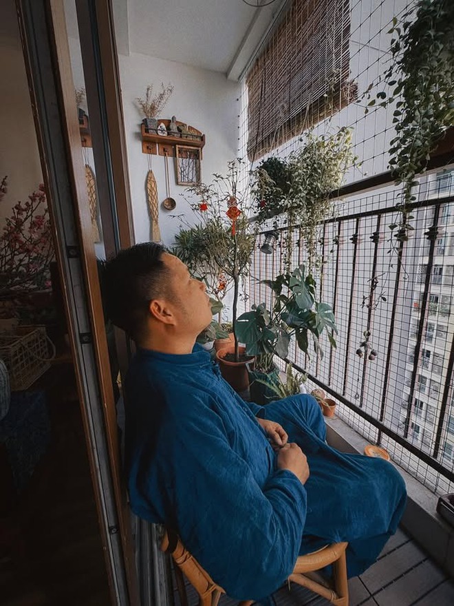 Jun Phạm đón Tết trong căn hộ 75m2: Giản dị mà ấm áp, nhìn góc nào cũng chữa lành- Ảnh 6.