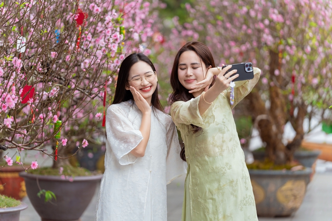 Khách Tây ngỡ ngàng trước vườn đào lớn chưa từng có nằm ngay giữa trung tâm Hà Nội- Ảnh 22.