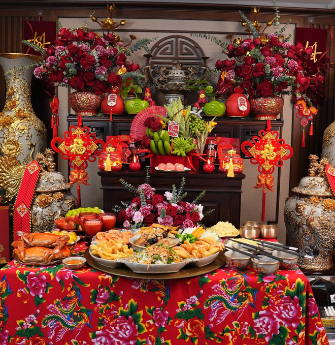 "Check-in" penthouse, biệt thự hội nhà giàu 27 Tết: Đường đua trang trí Tết chính thức tăng tốc! - Ảnh 20.