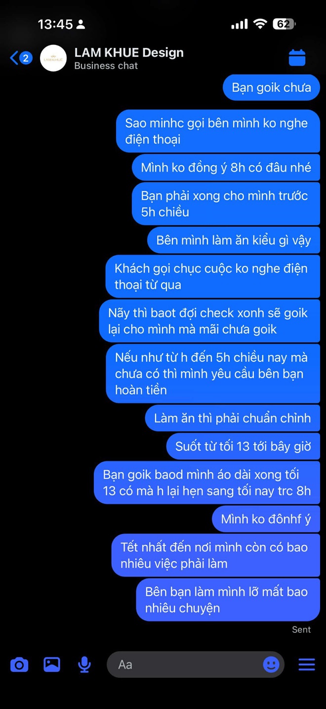 1 thương hiệu áo dài lên tiếng xin lỗi ngày cận Tết- Ảnh 5.
