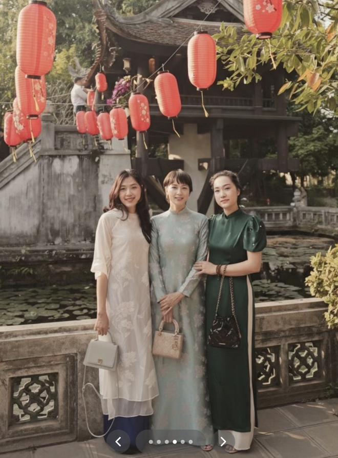 Văn Hậu du xuân cùng nhà vợ, mẹ Doãn Hải My gây sốt vì visual trẻ đẹp, một chín một mười với con  - Ảnh 9.