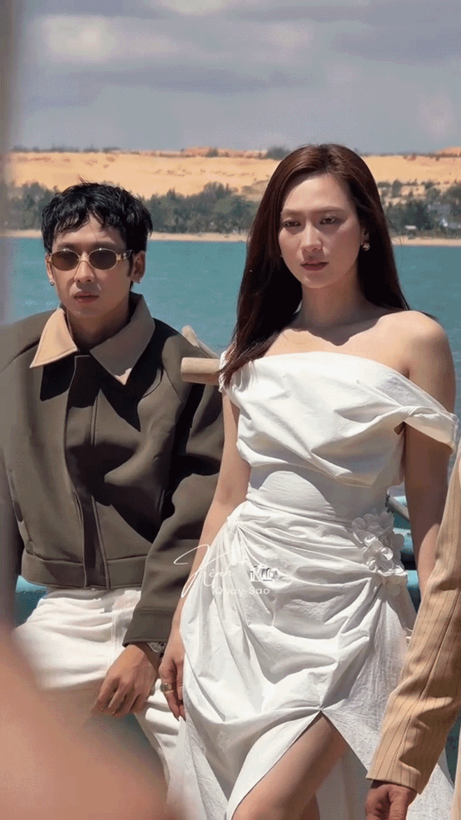 Nhìn Tuấn Trần và Phương Anh Đào sát rạt, một nam thần điện ảnh trầm trồ: Hai đứa này có nét phu thê!- Ảnh 2.